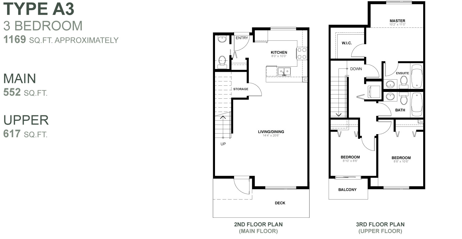 Cedar Park Place Floor Plan A3